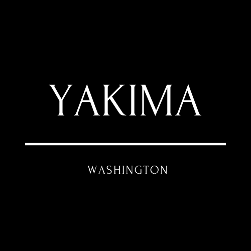 YAKIMA Black and Cream Strikethrough Band Logo